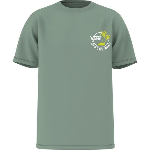 Logo Print Cotton T-Shirt with Short Sleeves - Vans - Modalova