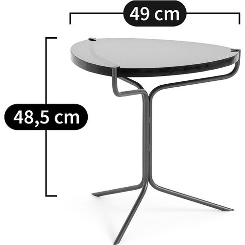 Lazzi Acrylic & Metal Side Table - AM.PM - Modalova