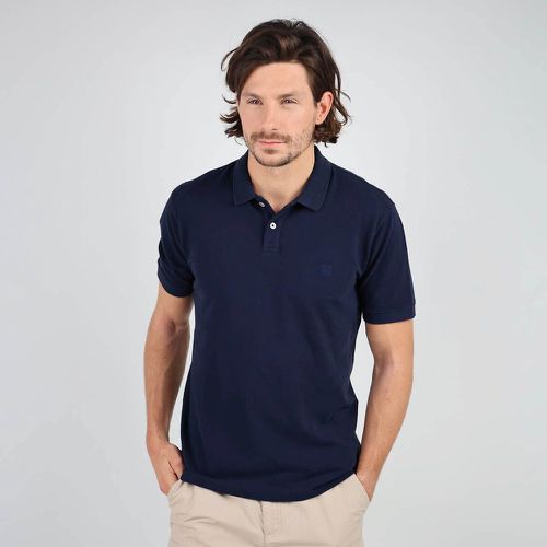 Nasdak Cotton Polo Shirt with Small Embroidered Logo and Short Sleeves - Oxbow - Modalova