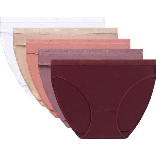 Pack of 5 Eco Les Pockets Knickers in Cotton - Dim - Modalova