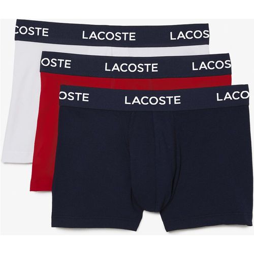 Pack of 3 Hipsters in Cotton Jersey - Lacoste - Modalova