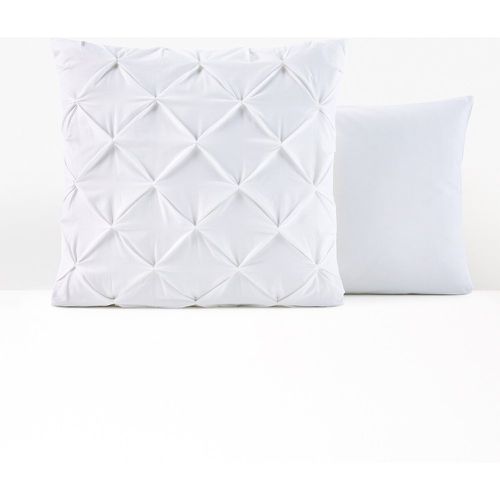 Becado Textured Polycotton Pillowcase - LA REDOUTE INTERIEURS - Modalova