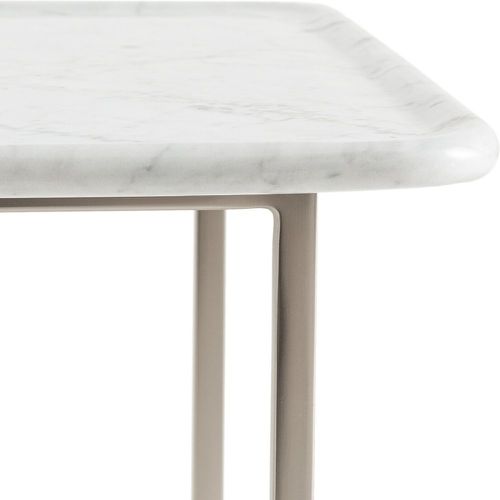 Naha Small Marble & Metal Side Table - AM.PM - Modalova