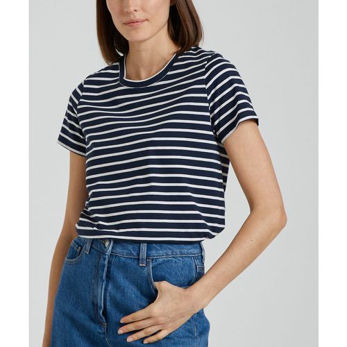 Striped Cotton Jersey T-Shirt, Regular Fit - PETIT BATEAU - Modalova