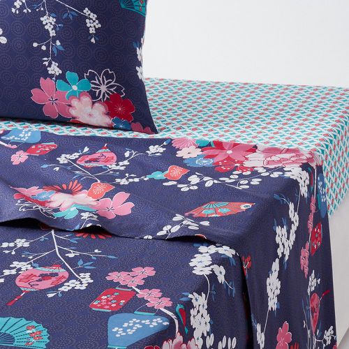 Miss Shanghai Oriental Floral 100% Cotton Flat Sheet - LA REDOUTE INTERIEURS - Modalova