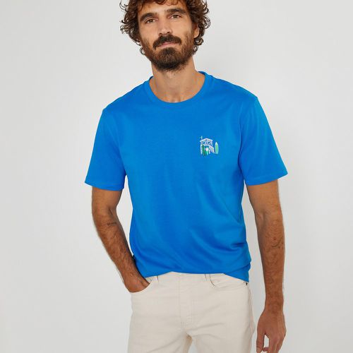 Embroidered Surfing Cotton Short Sleeve T-Shirt - LA REDOUTE COLLECTIONS - Modalova