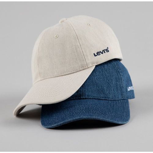 Essential Jeans Cotton Cap with Embroidered Logo - Levi's - Modalova