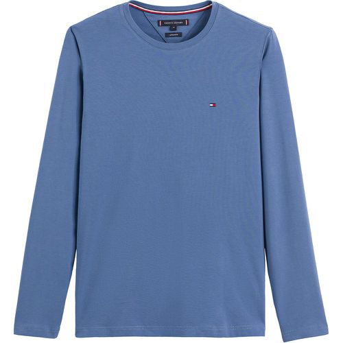 Stretch Organic Cotton T-Shirt in Slim Fit with Long Sleeves - Tommy Hilfiger - Modalova