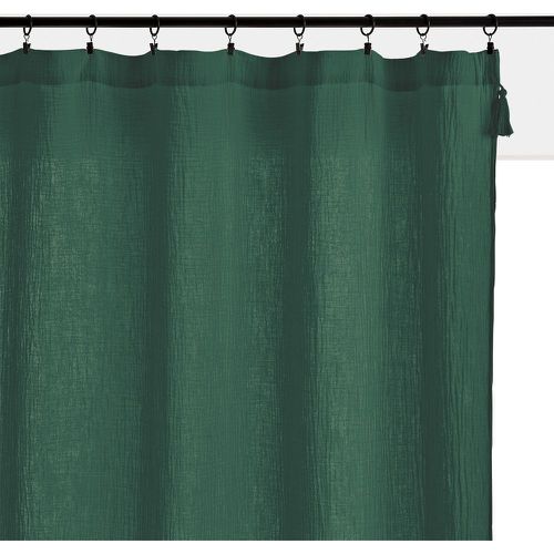 Kumla Cotton Muslin Single Curtain - LA REDOUTE INTERIEURS - Modalova