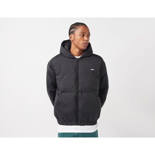 Obey Retreat Hooded Jacket, Black - Obey - Modalova