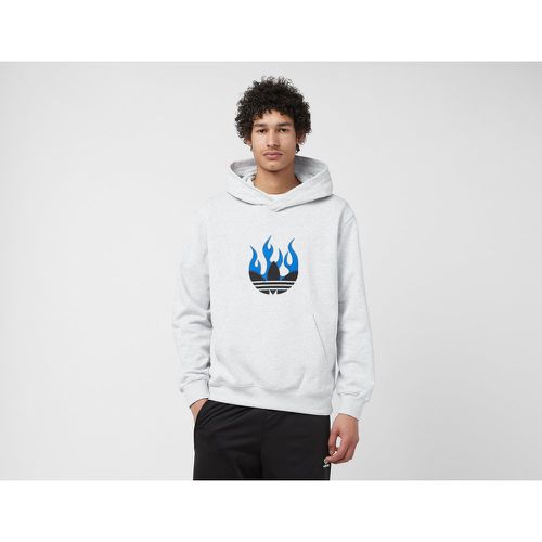 Adidas Flames Hoodie, Grey - Adidas - Modalova