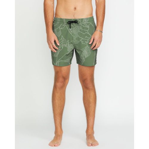 Boardshort Lido Print Trunk 16" - Volcom - Modalova