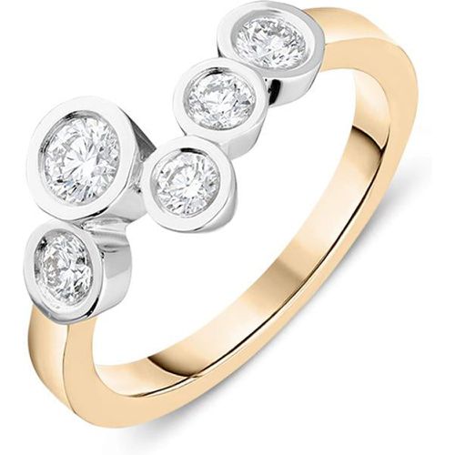 Ct Rose Gold 0.51ct Diamond Bubble Ring - Bloch - Modalova