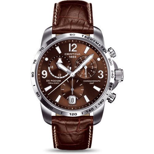 Watch DS Podium Big Size Chrono GMT Quartz - Certina - Modalova