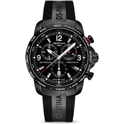 Watch DS Podium Big Size Chrono 1/100 Sec Quartz - Certina - Modalova