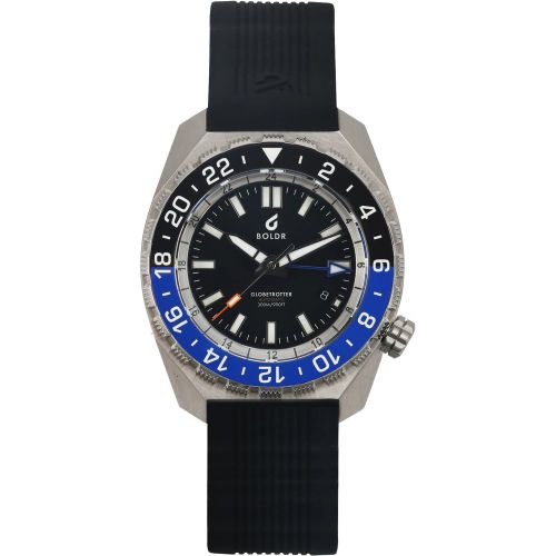 Watch Globetrotter GMT Blue Black - Boldr - Modalova