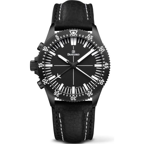 Watch DC 80 LHV Black Leather Pin - Damasko - Modalova