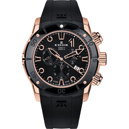 Edox Watch CO-1 Chrono Quartz - Edox - Modalova