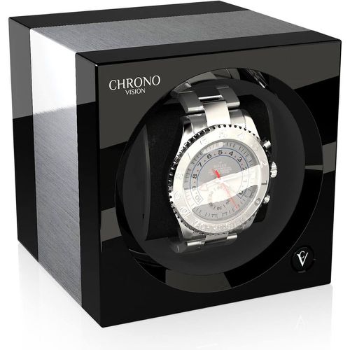 One Watch Winder Bluetooth Aluminium Black High Gloss - Chronovision - Modalova