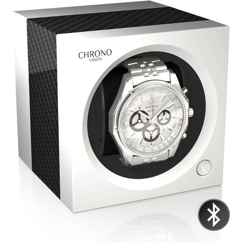 One Watch Winder Bluetooth Carbon White Silk - Chronovision - Modalova