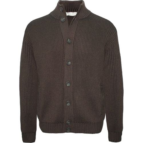 Cardigan in lana con bottoni - FILIPPO DE LAURENTIIS - Modalova