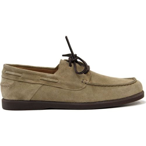 Mocassino in suede con lacci - DOUCALS - Modalova