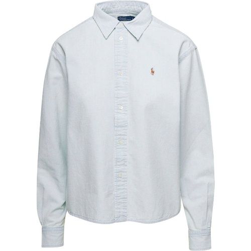 Camicia in chambray taglio ampio corto - Polo Ralph Lauren - Modalova
