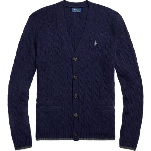 Cardigan a trecce in lana e cashmere - Polo Ralph Lauren - Modalova