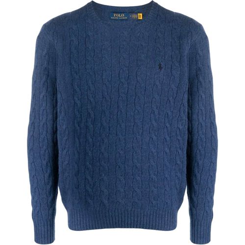 Maglia a trecce in lana e cashmere - Polo Ralph Lauren - Modalova