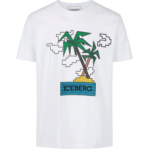 ICEBERG T-shirt con stampa - ICEBERG - Modalova
