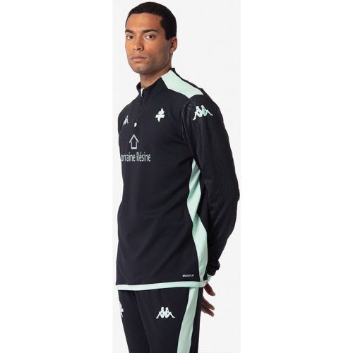 Sweatshirt Ablas Pro 8 FC Metz 24/25 Noir - Kappa - Modalova