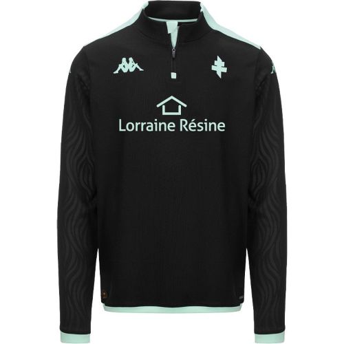 Sweatshirt Ablas Pro 8 FC Metz 24/25 Noir Enfant - Kappa - Modalova