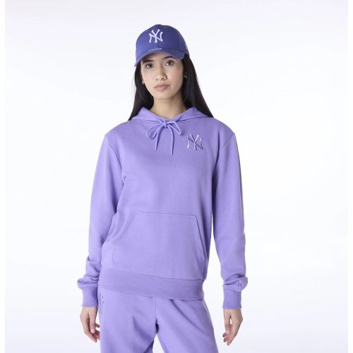 New York Yankees Womens MLB League Essential Purple Pullover Hoodie female - New Era Cap - Modalova