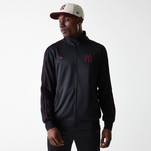 New York Yankees MLB Black Track Top unisex - New Era Cap - Modalova