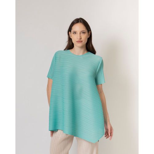 Blusa Trapezio Plissè - MEIMEIJ - Modalova