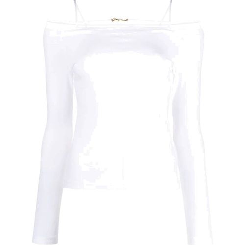 T-shirt Sierra in cotone con spalle scoperte - Jacquemus - Modalova