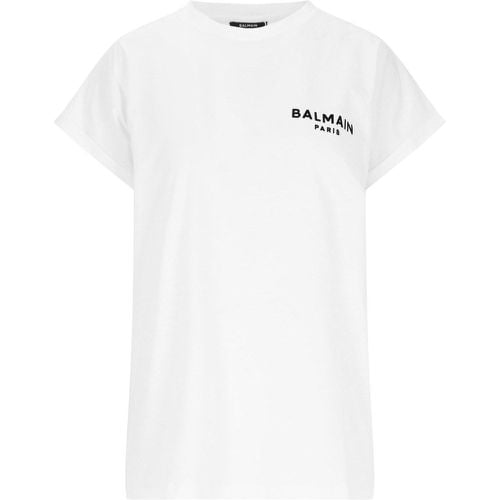 T-shirt floccata - Balmain - Modalova