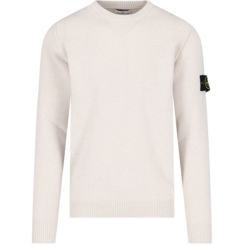 Maglia girocollo logo - Stone Island - Modalova