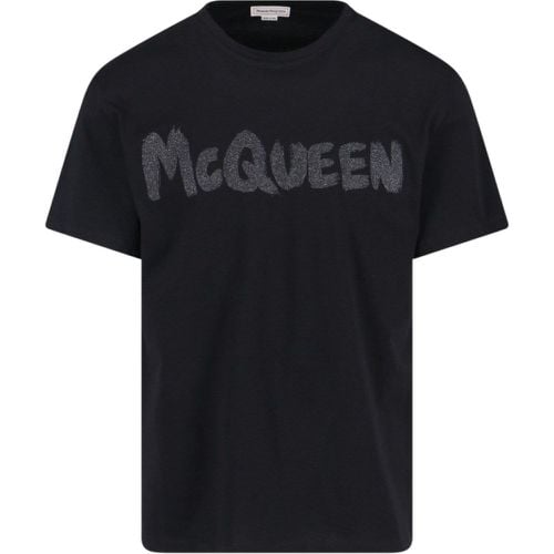 T-shirt "Graffiti - alexander mcqueen - Modalova