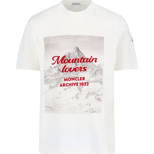 T-shirt stampa - Moncler - Modalova