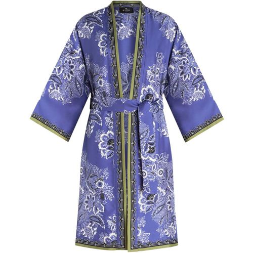 Kimono midi con dettagli dorati - ETRO - Modalova