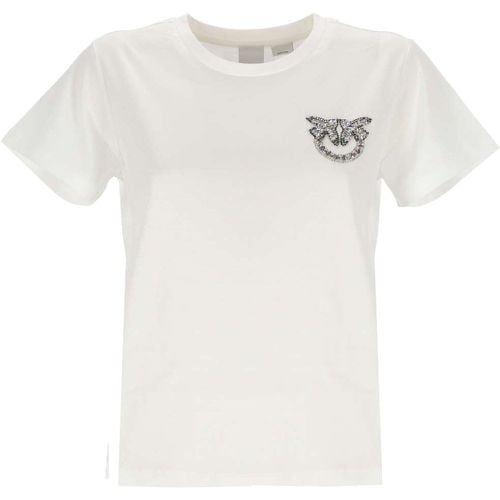 T-shirt con dettaglio grafico - pinko - Modalova