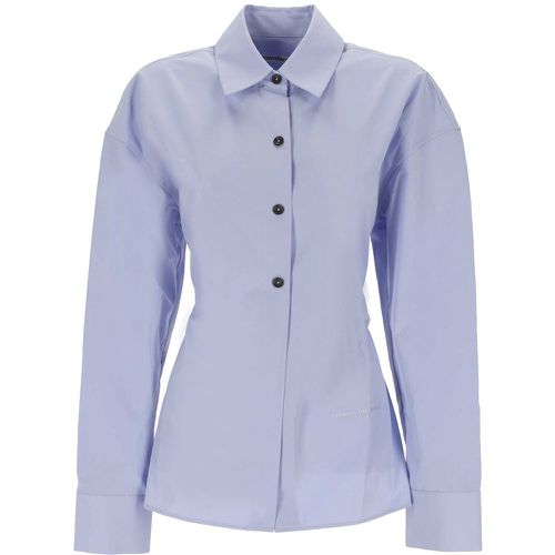 Camicia in cotone azzurro - alexander wang - Modalova