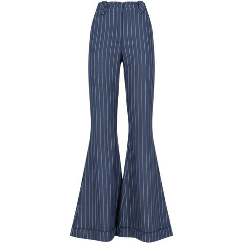 Pantaloni bootcut gessati - The Andamane - Modalova