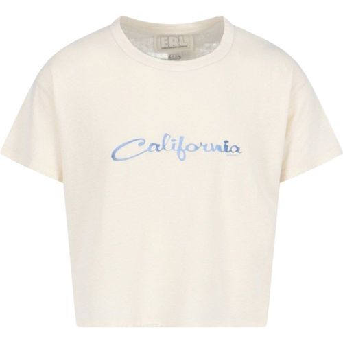 T-shirt stampata "California" - ERL - Modalova