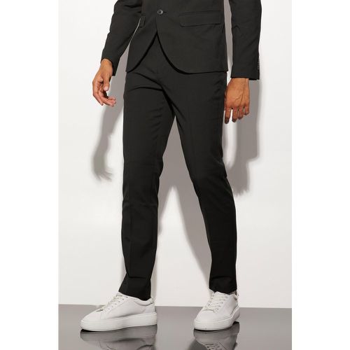 Pantalón De Traje Ajustado, Negro - boohoo - Modalova