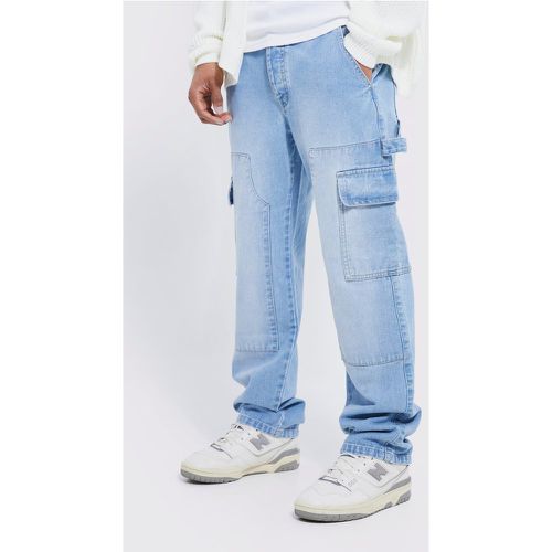 Jeans Cargo rilassati stile Carpenter - boohoo - Modalova