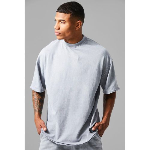 Camiseta Oversize Man Active Con Lavado De Ácido - boohoo - Modalova