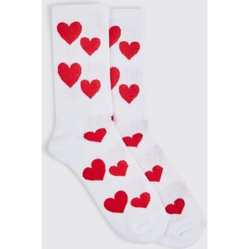 Calcetines Deportivos Con Corazones - boohoo - Modalova