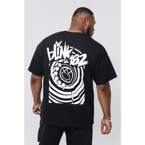 Camiseta Plus Oversize Con Estampado De Blink 182 - boohoo - Modalova